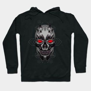 skull head arts Hoodie